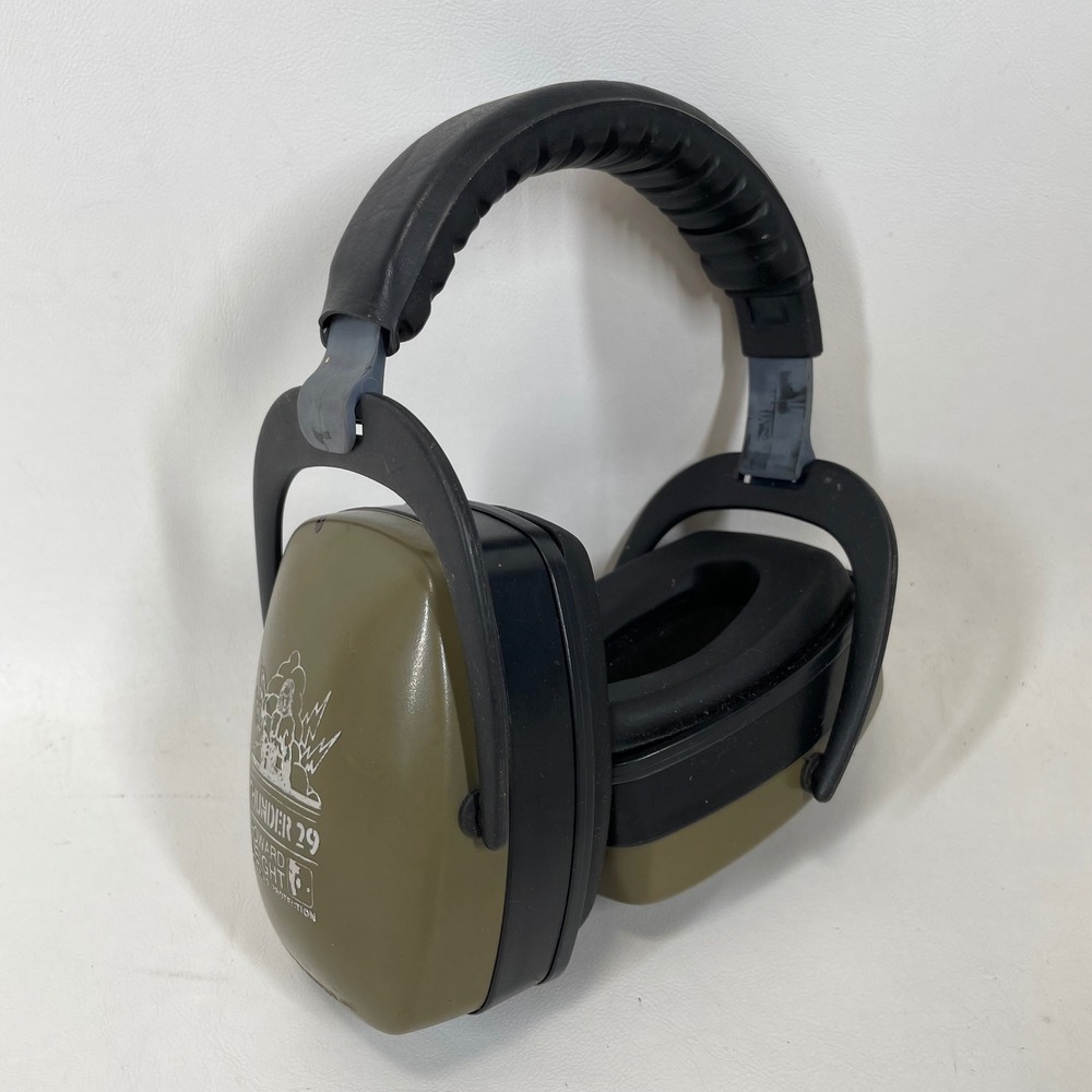 Howard Leight Thunder 29 Hearing Protection Earmuffs Olive Drab NRR 29 Safety